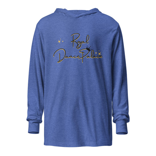 Performance | Hooded Long Sleeve T Shirt | Royal Dance Palace | Script Logo