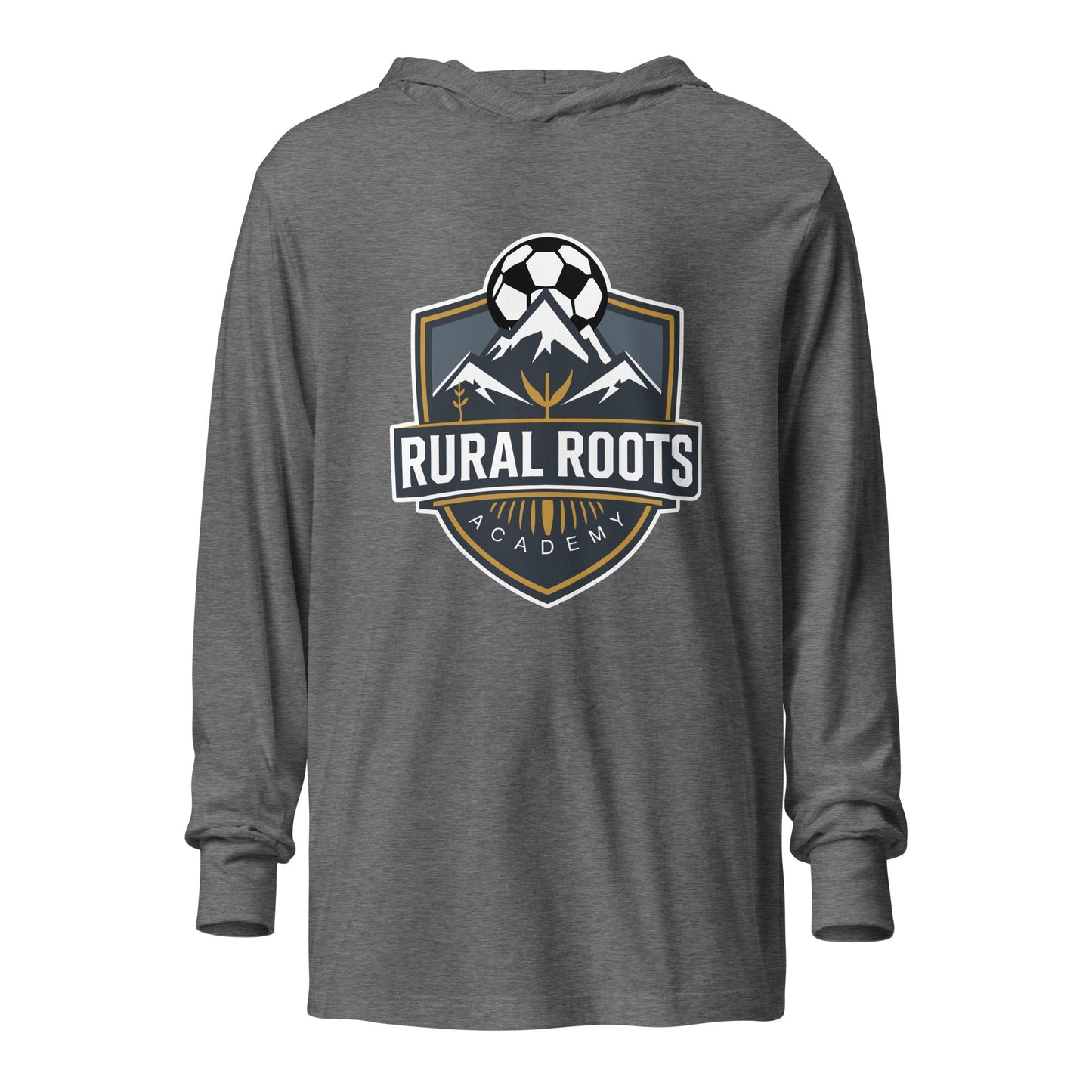 Performance | Hooded Long Sleeve T Shirt | Rural Roots Academy
