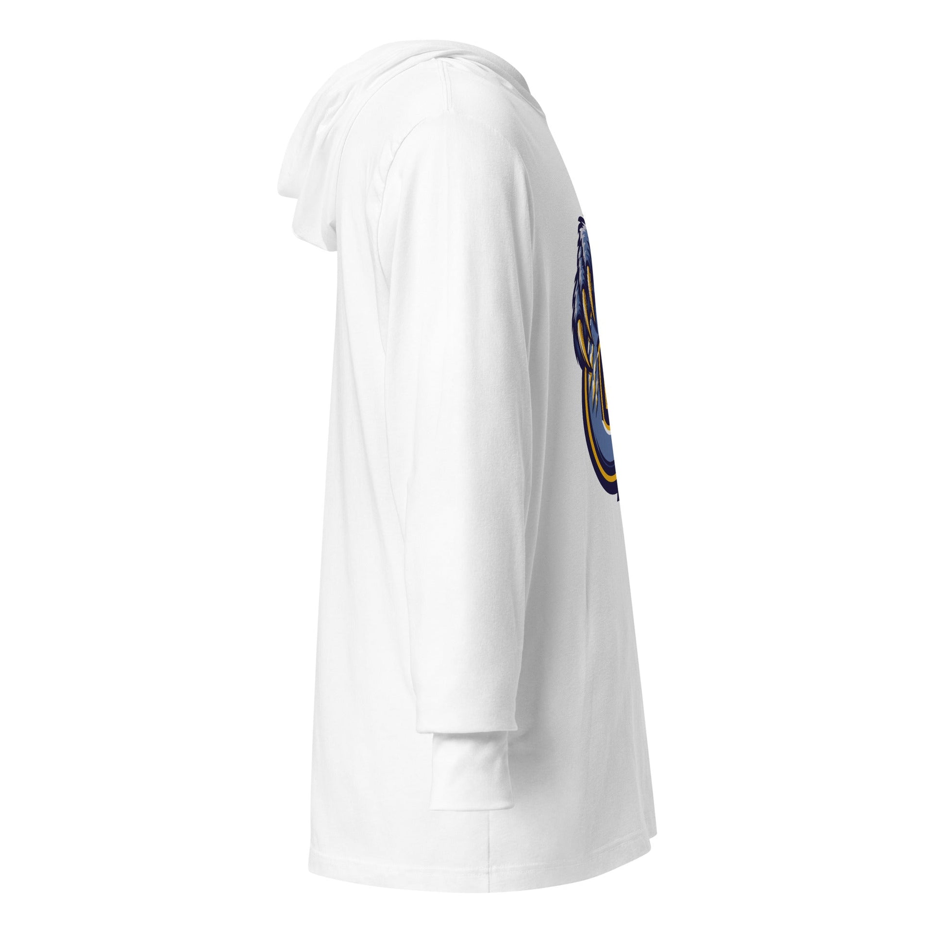 Performance | Hooded Long Sleeve T Shirt | Rutherford County Grizzlies Football | G Logo