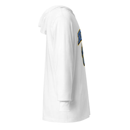Performance | Hooded Long Sleeve T Shirt | Rutherford County Grizzlies Football | Strike Logo