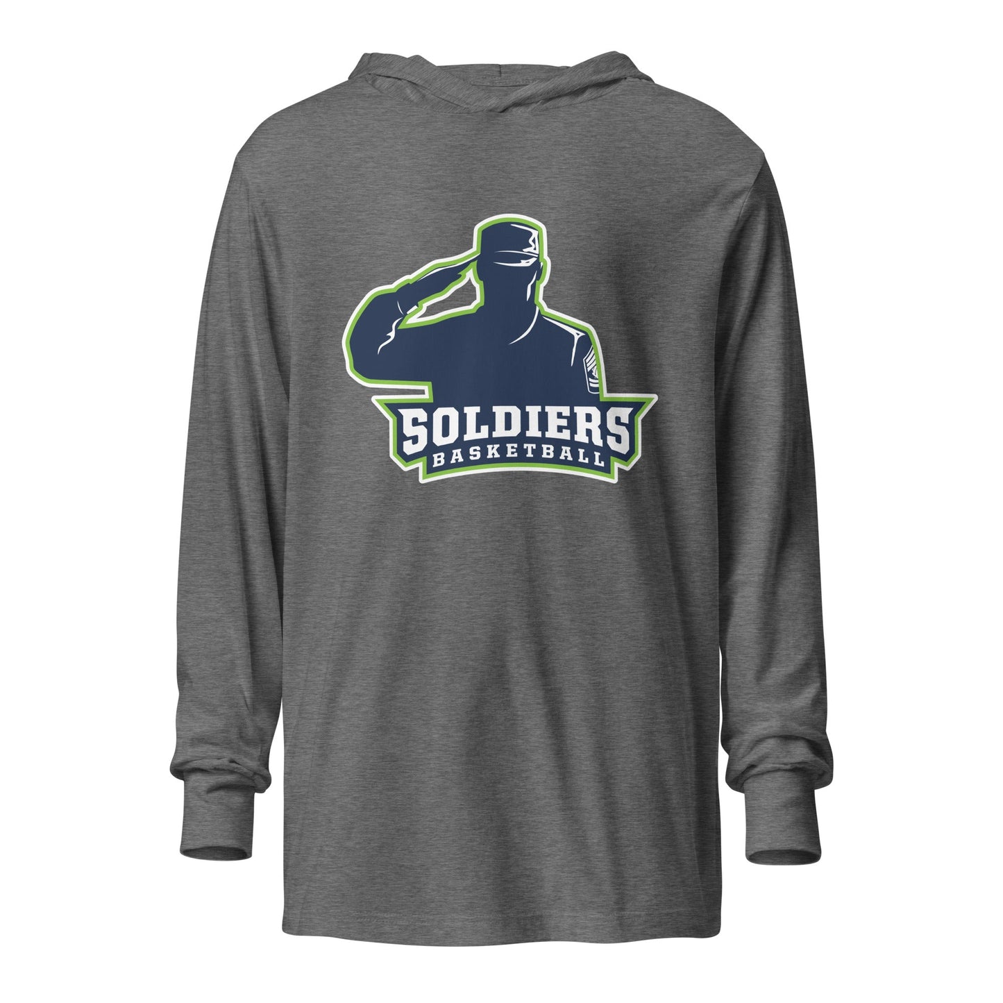 Performance | Hooded Long Sleeve T Shirt | Sacramento Soldiers Basketball
