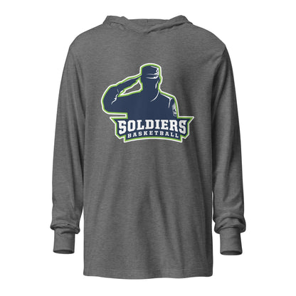 Performance | Hooded Long Sleeve T Shirt | Sacramento Soldiers Basketball