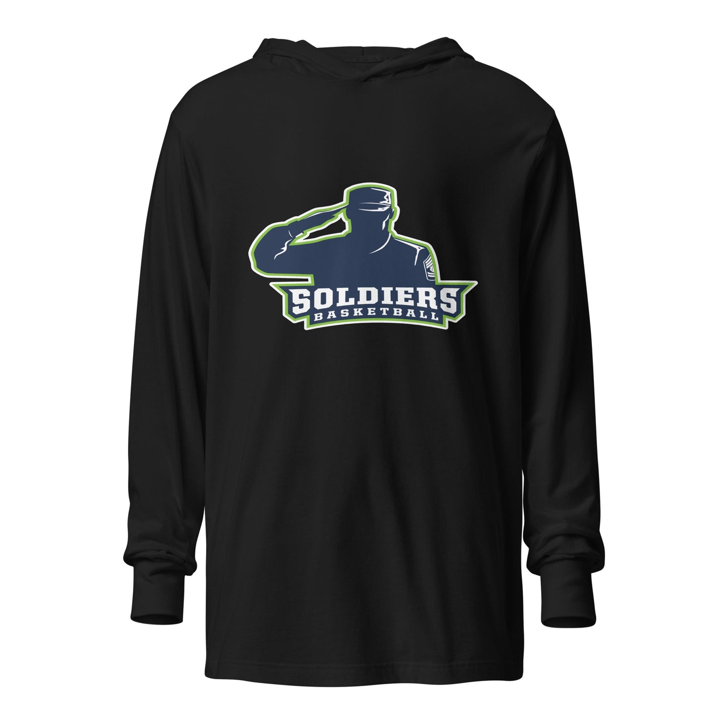 Performance | Hooded Long Sleeve T Shirt | Sacramento Soldiers Basketball