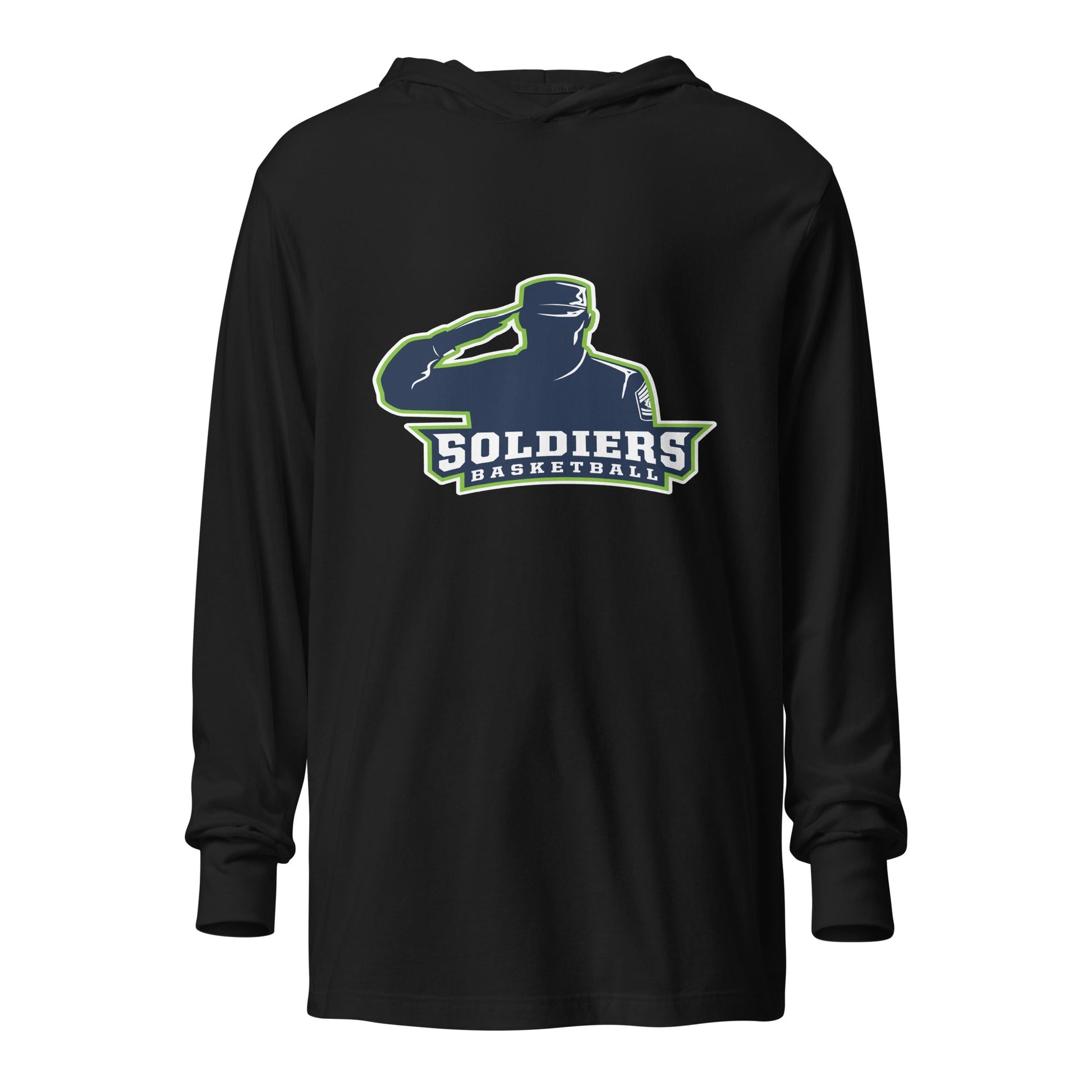 Performance | Hooded Long Sleeve T Shirt | Sacramento Soldiers Basketball