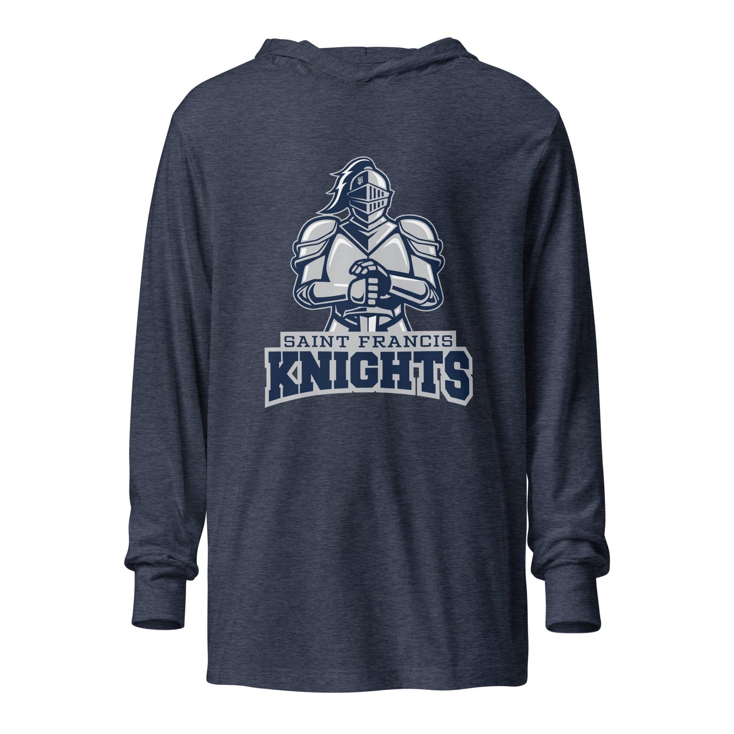 Performance | Hooded Long Sleeve T Shirt | Saint Francis School | Valor Athletics Logo