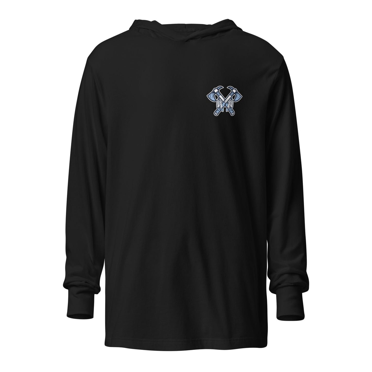 Performance | Hooded Long Sleeve T Shirt | Saint John Tomahawks | Tomahawks Logo