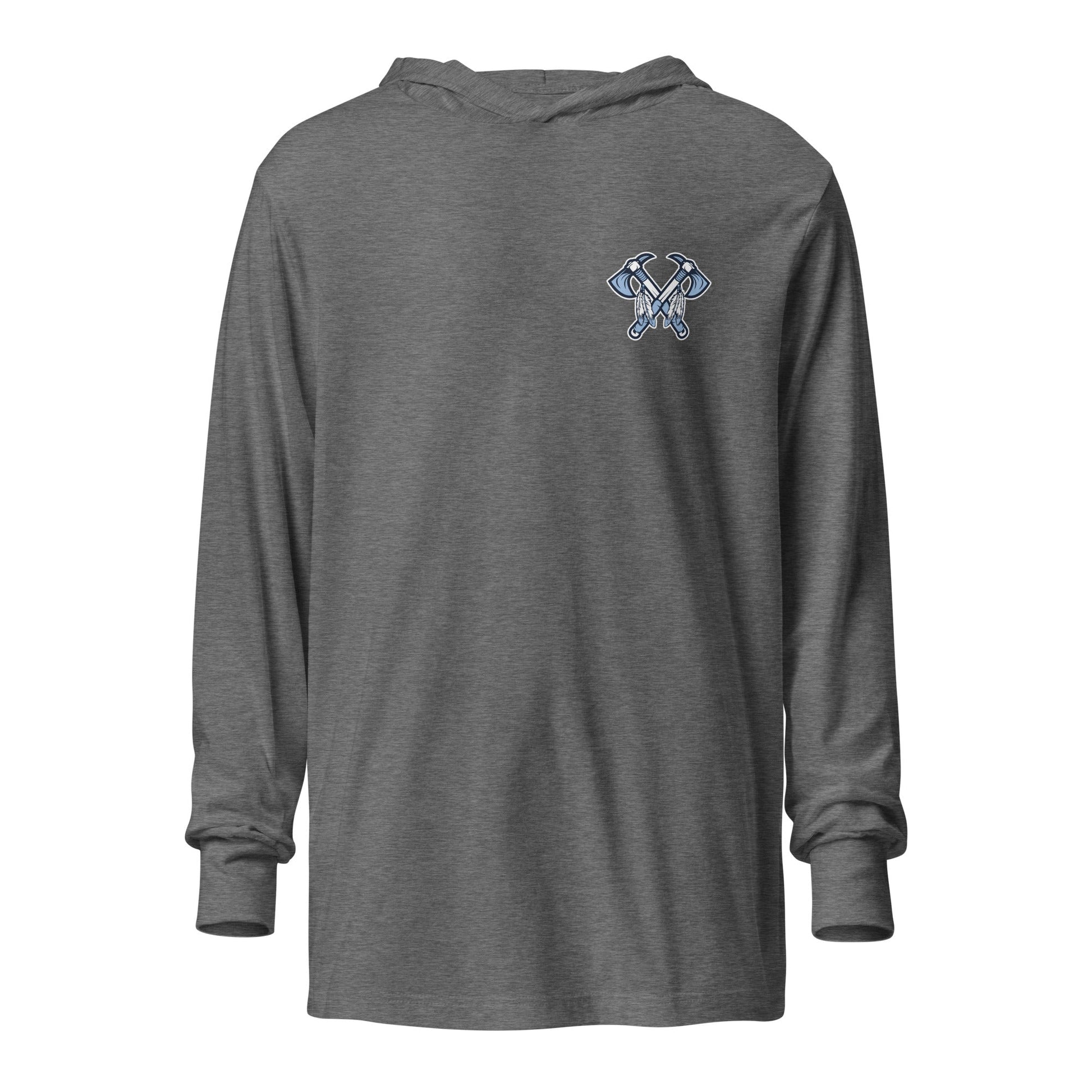 Performance | Hooded Long Sleeve T Shirt | Saint John Tomahawks | Tomahawks Logo