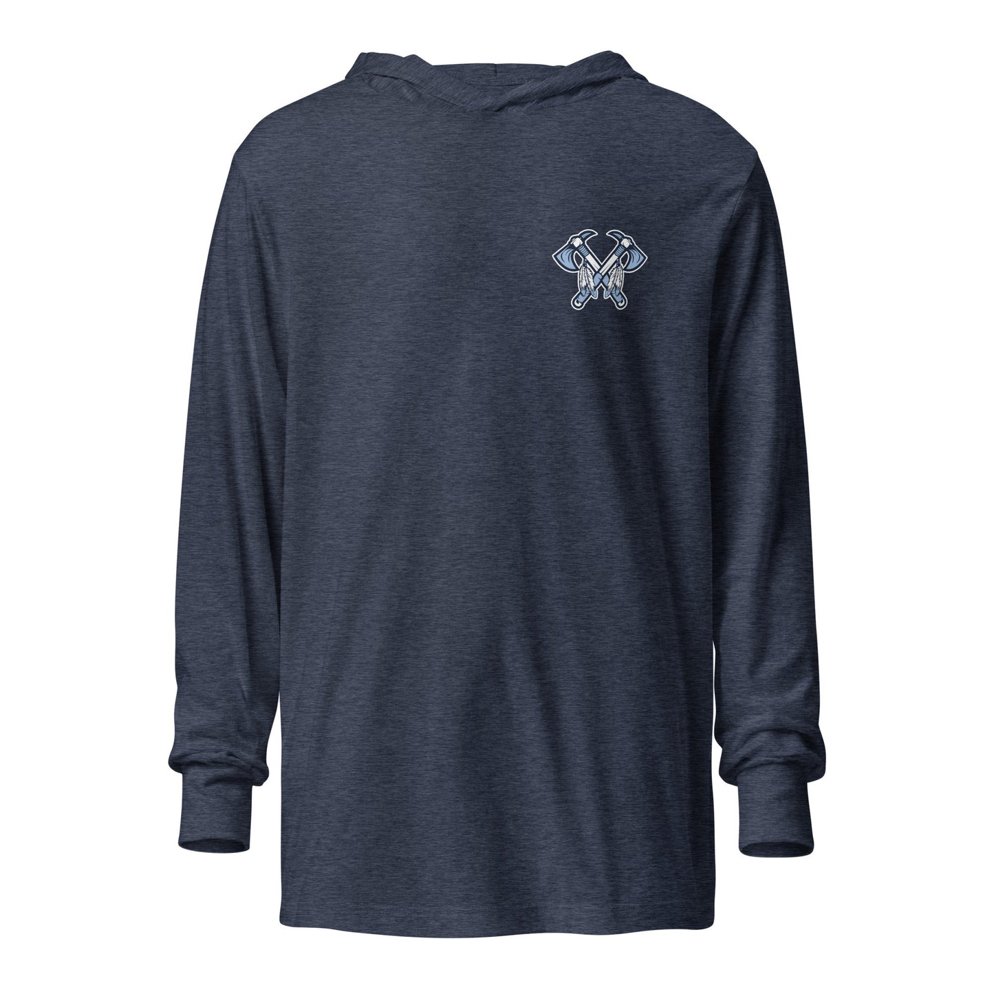 Performance | Hooded Long Sleeve T Shirt | Saint John Tomahawks | Tomahawks Logo