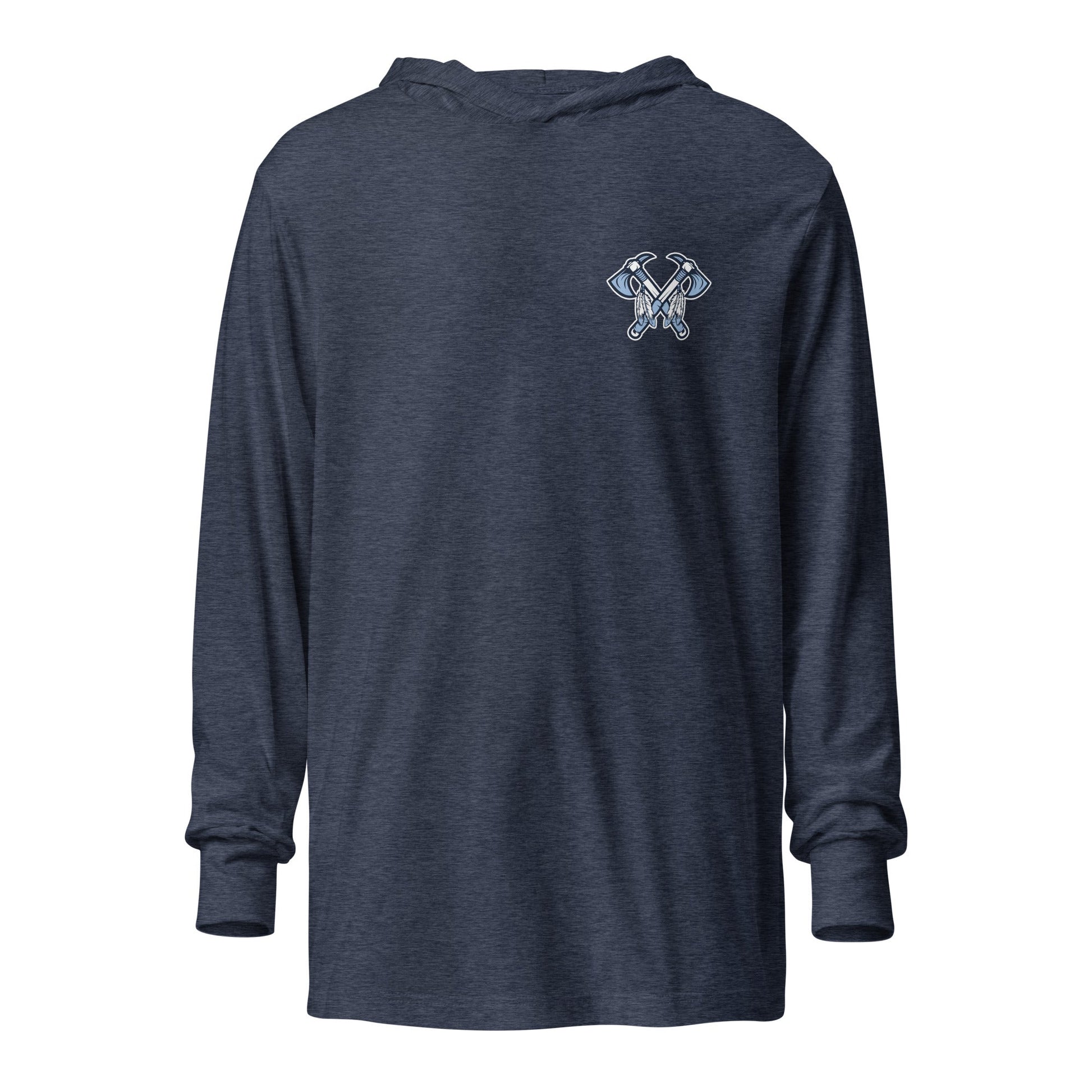Performance | Hooded Long Sleeve T Shirt | Saint John Tomahawks | Tomahawks Logo