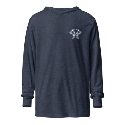 Performance | Hooded Long Sleeve T Shirt | Saint John Tomahawks | Tomahawks Logo