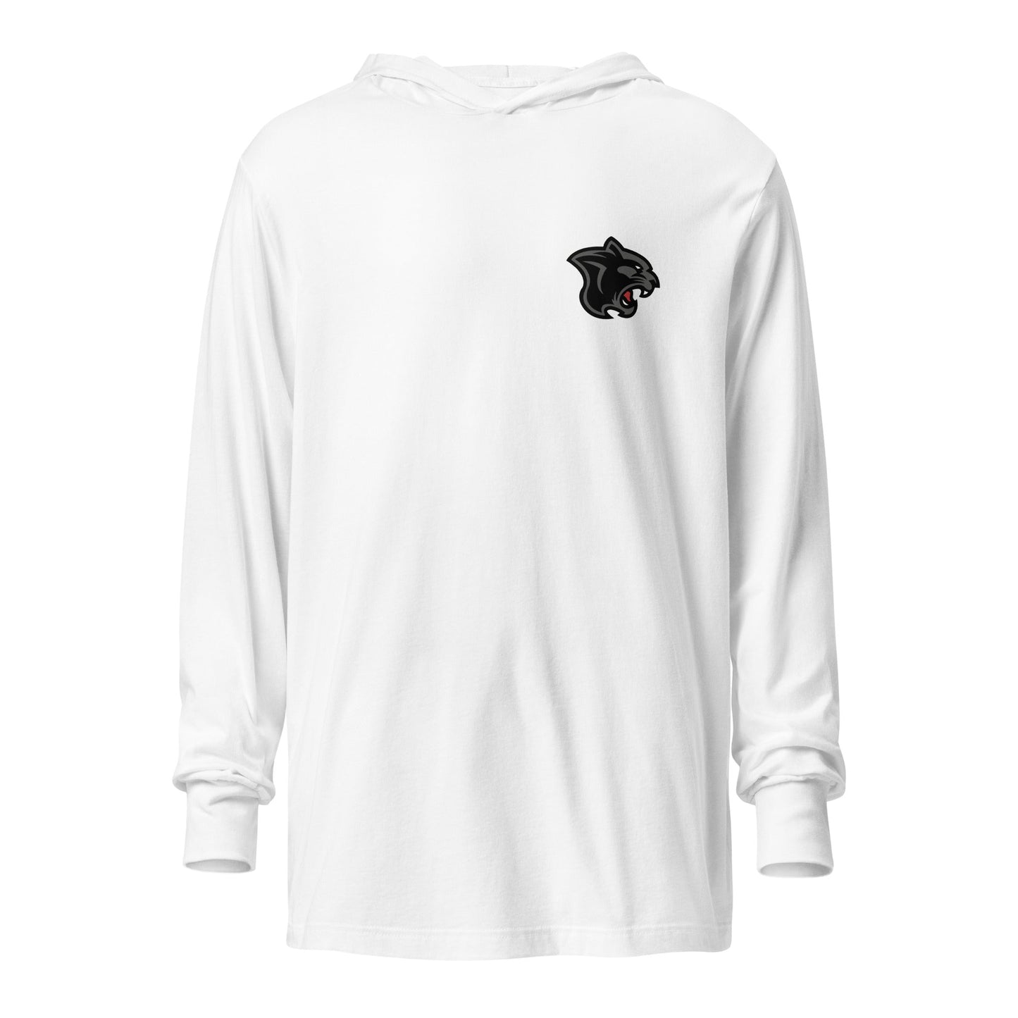 Performance | Hooded Long Sleeve T Shirt | Samuel Fels Football | Panther Mark Logo