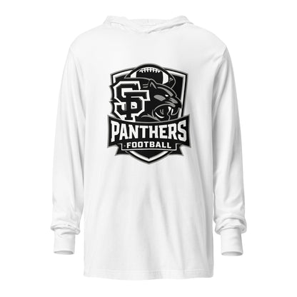 Performance | Hooded Long Sleeve T Shirt | Samuel Fels Football | Shield Logo
