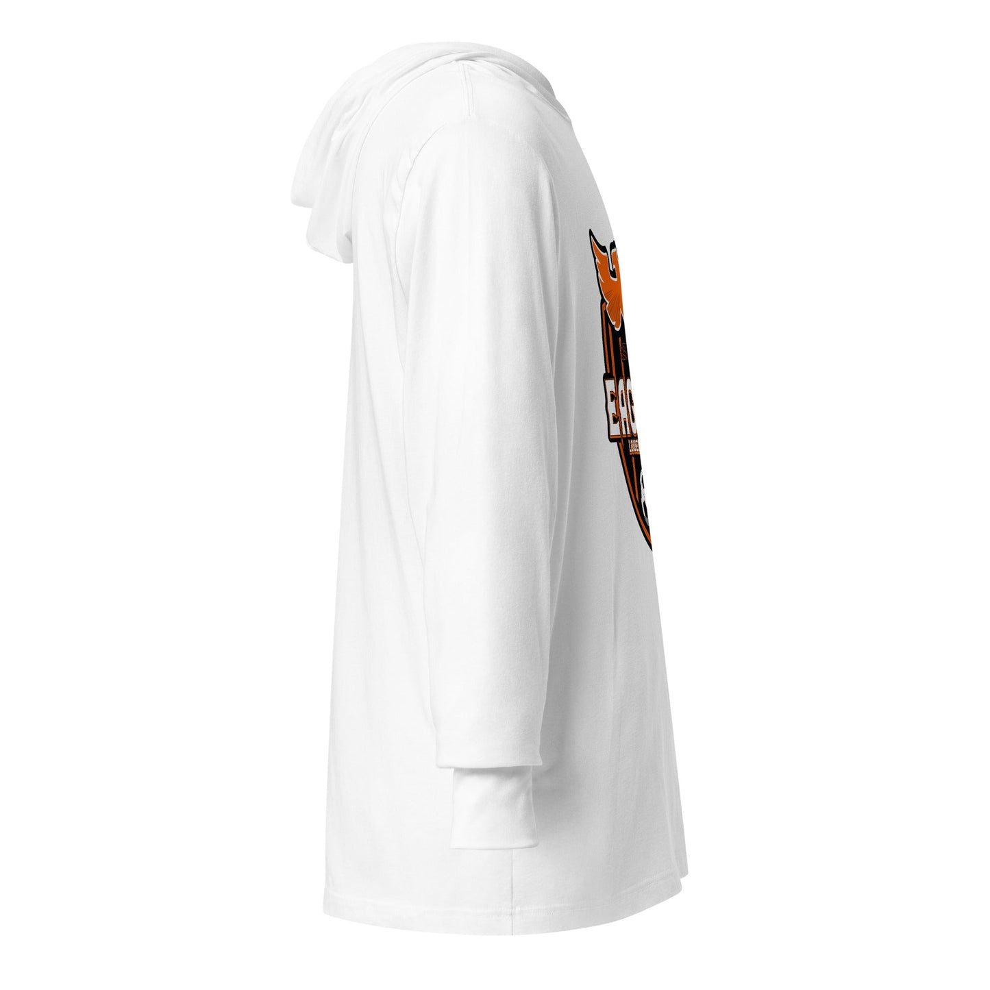 Performance | Hooded Long Sleeve T Shirt | San Bruno Eagles | Shield Logo