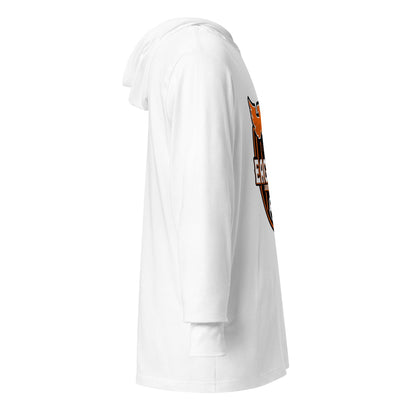 Performance | Hooded Long Sleeve T Shirt | San Bruno Eagles | Shield Logo