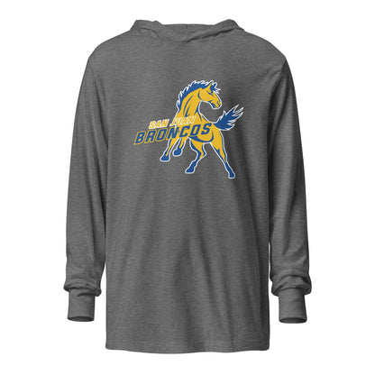 Performance | Hooded Long Sleeve T Shirt | San Juan Track and Field