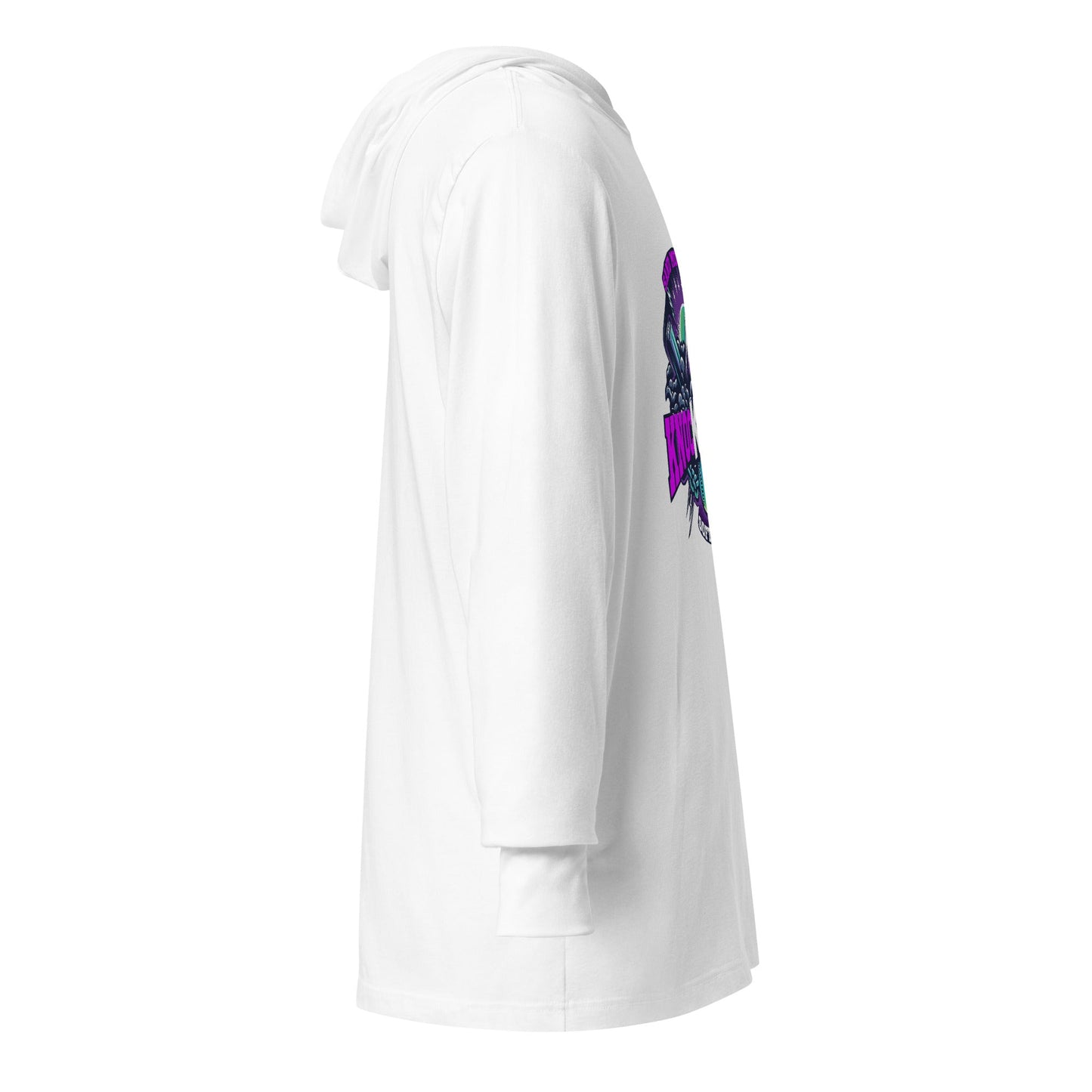 Performance | Hooded Long Sleeve T Shirt | Sand Mountain Knockouts | Ball & Bat Logo