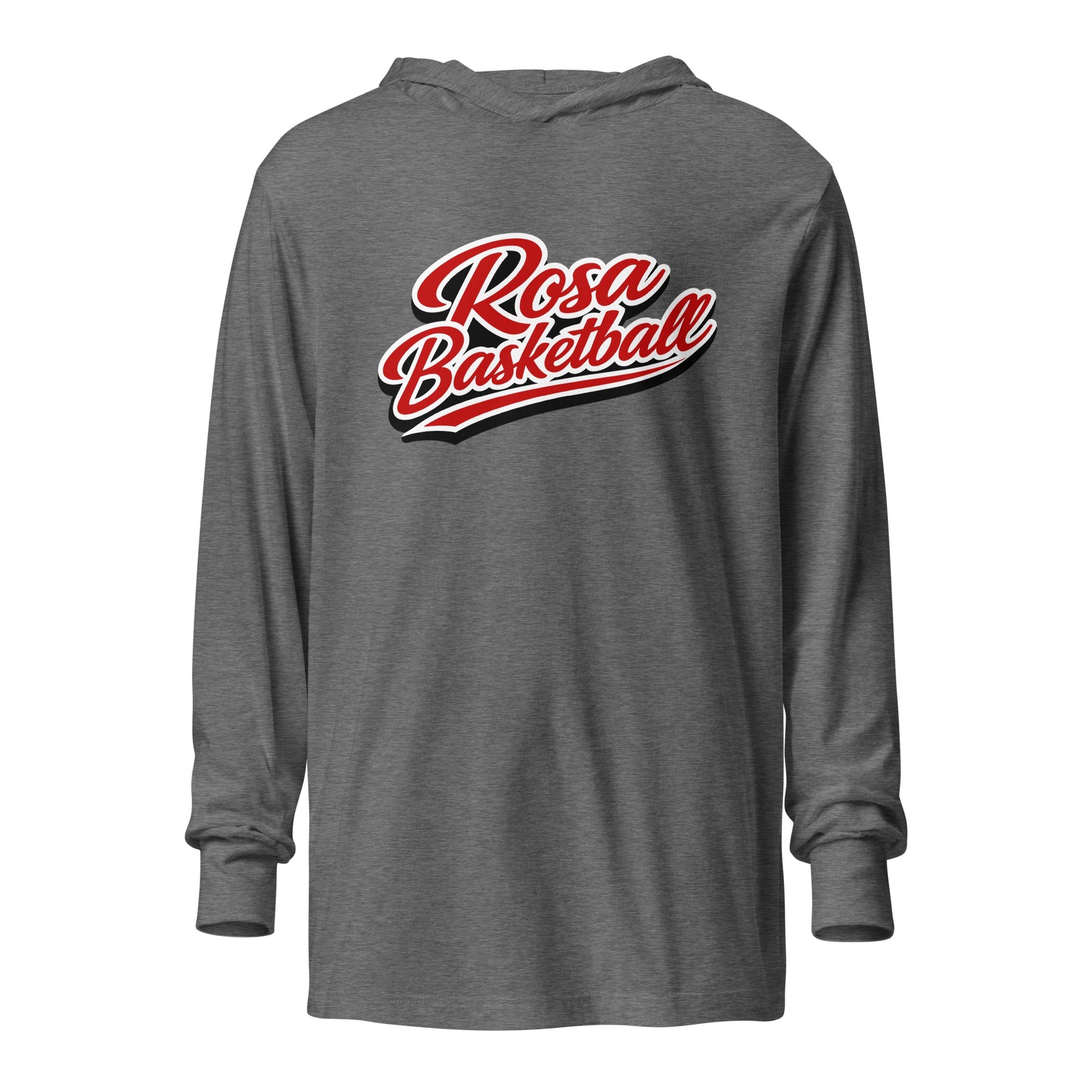Performance | Hooded Long Sleeve T Shirt | Santa Rosa Elite | Athletics Script Logo