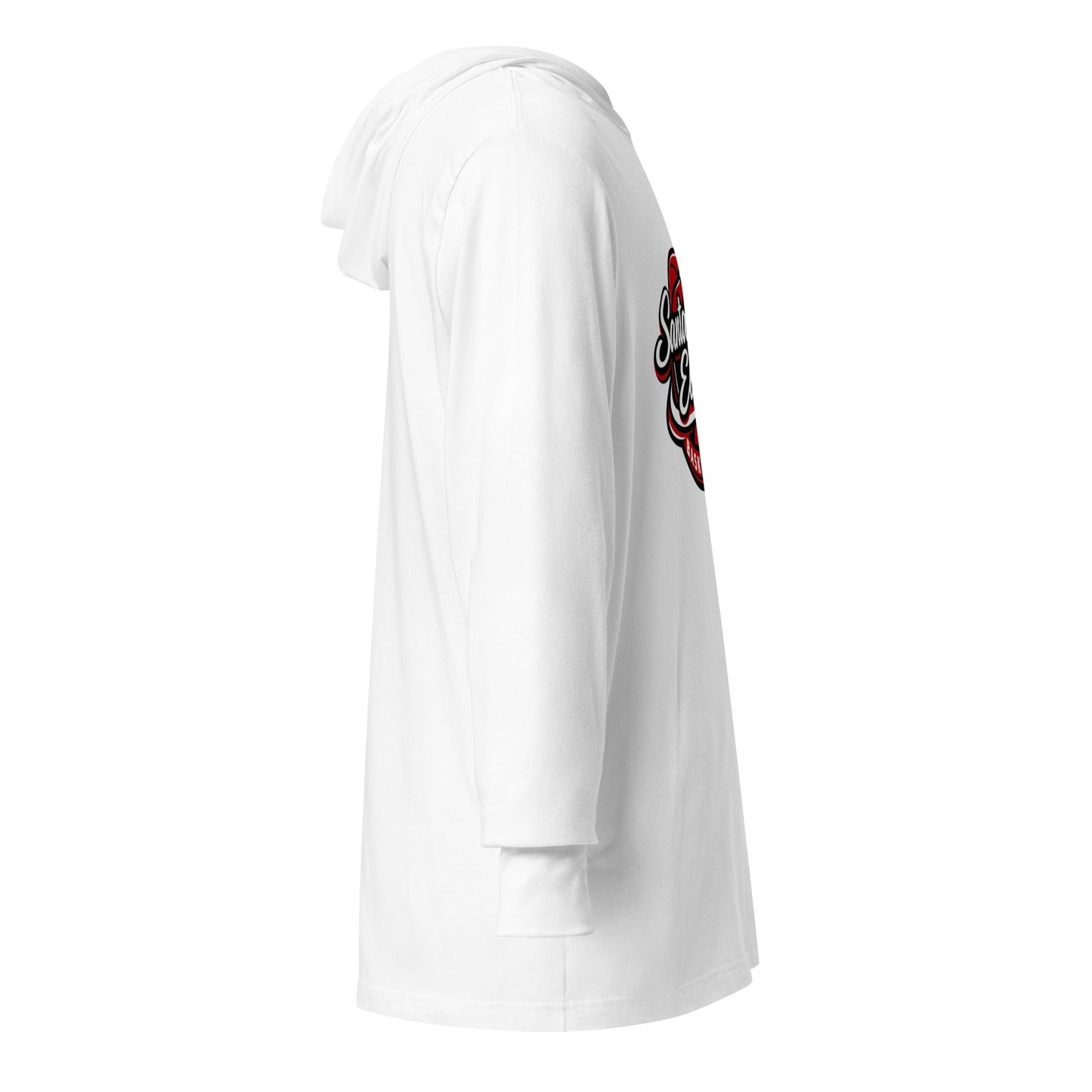 Performance | Hooded Long Sleeve T Shirt | Santa Rosa Elite | Crimson Crest Logo