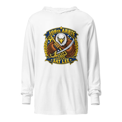 Performance | Hooded Long Sleeve T Shirt | SAT Lee | Emblem Logo