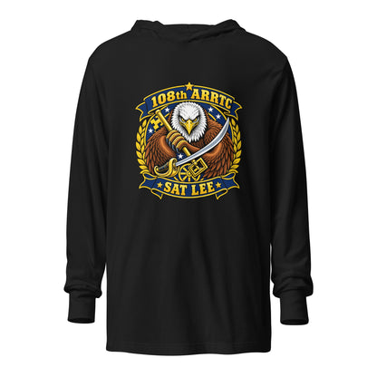 Performance | Hooded Long Sleeve T Shirt | SAT Lee | Emblem Logo