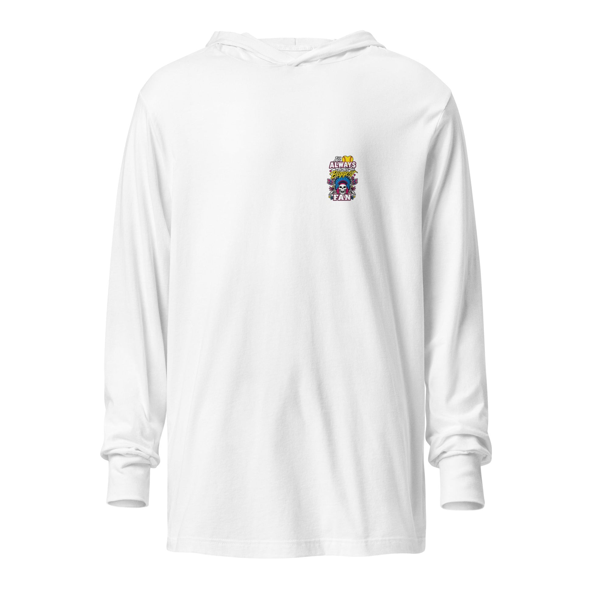 Performance | Hooded Long Sleeve T Shirt | Savage Softball | Crest Logo