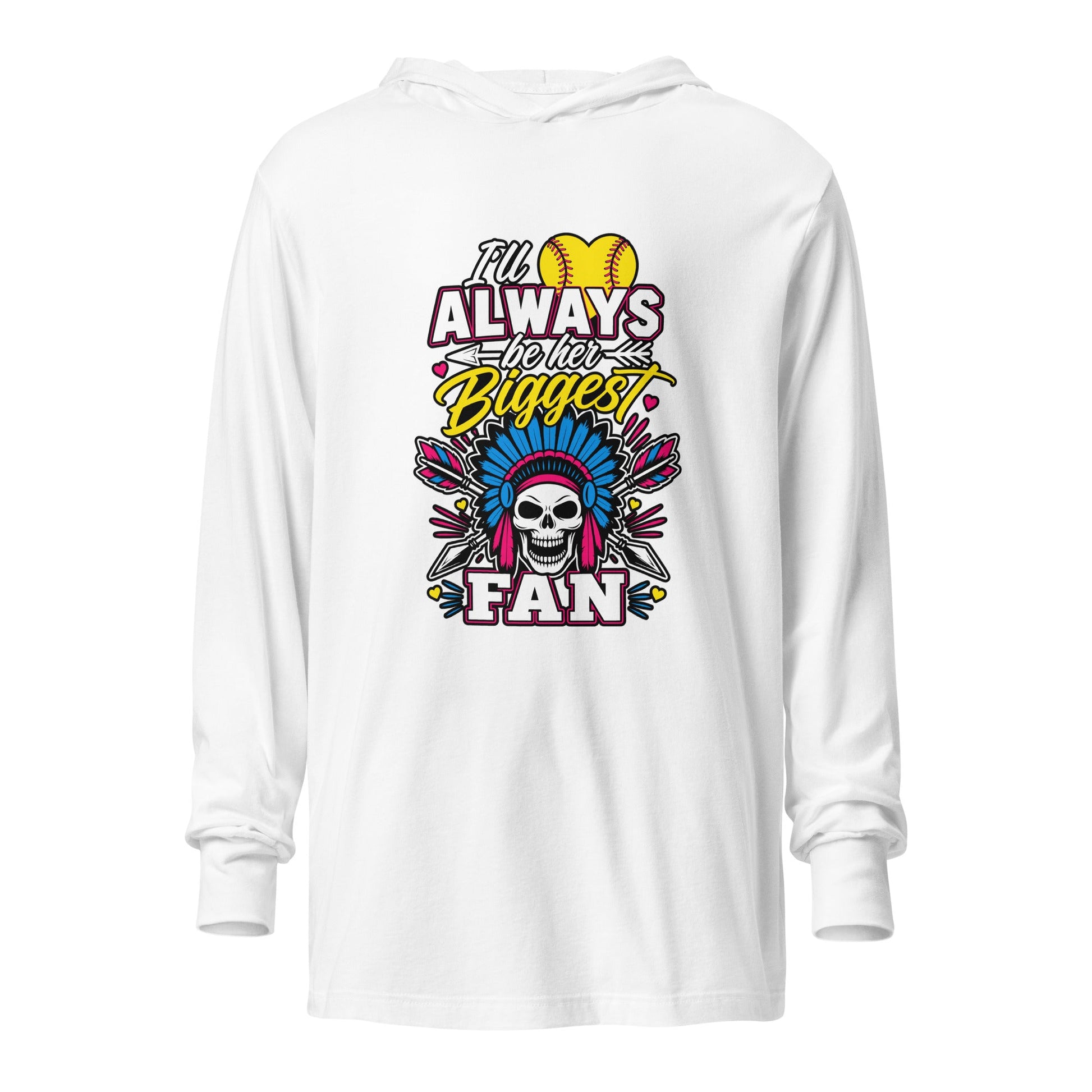 Performance | Hooded Long Sleeve T Shirt | Savage Softball | Valor Logo