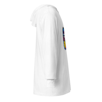 Performance | Hooded Long Sleeve T Shirt | Savage Softball | Varsity Vanguard Logo