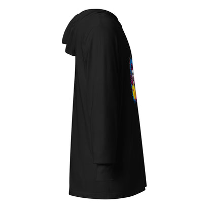 Performance | Hooded Long Sleeve T Shirt | Savage Softball | Varsity Vanguard Logo