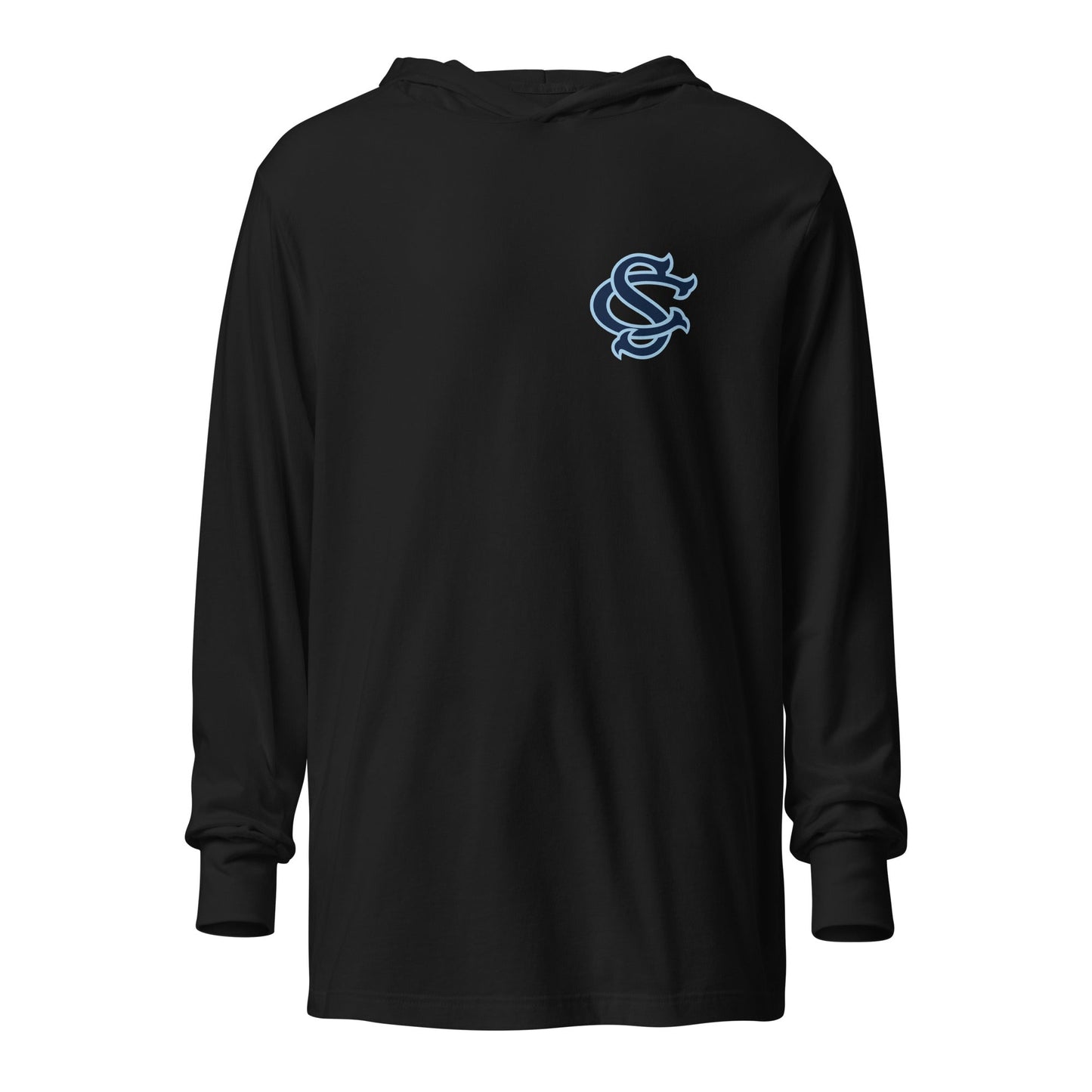 Performance | Hooded Long Sleeve T Shirt | SCAA Thunder | SC Logo