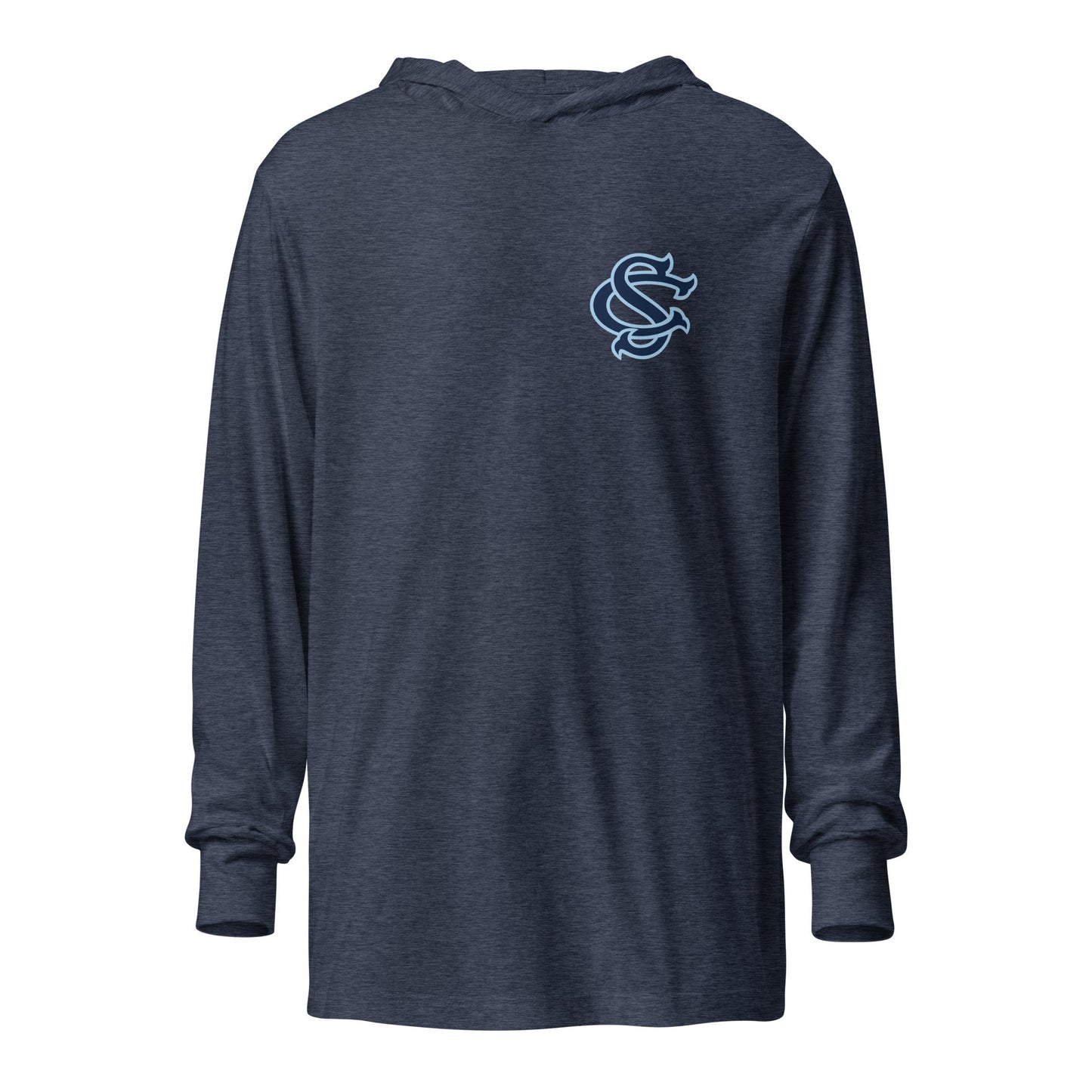 Performance | Hooded Long Sleeve T Shirt | SCAA Thunder | SC Logo
