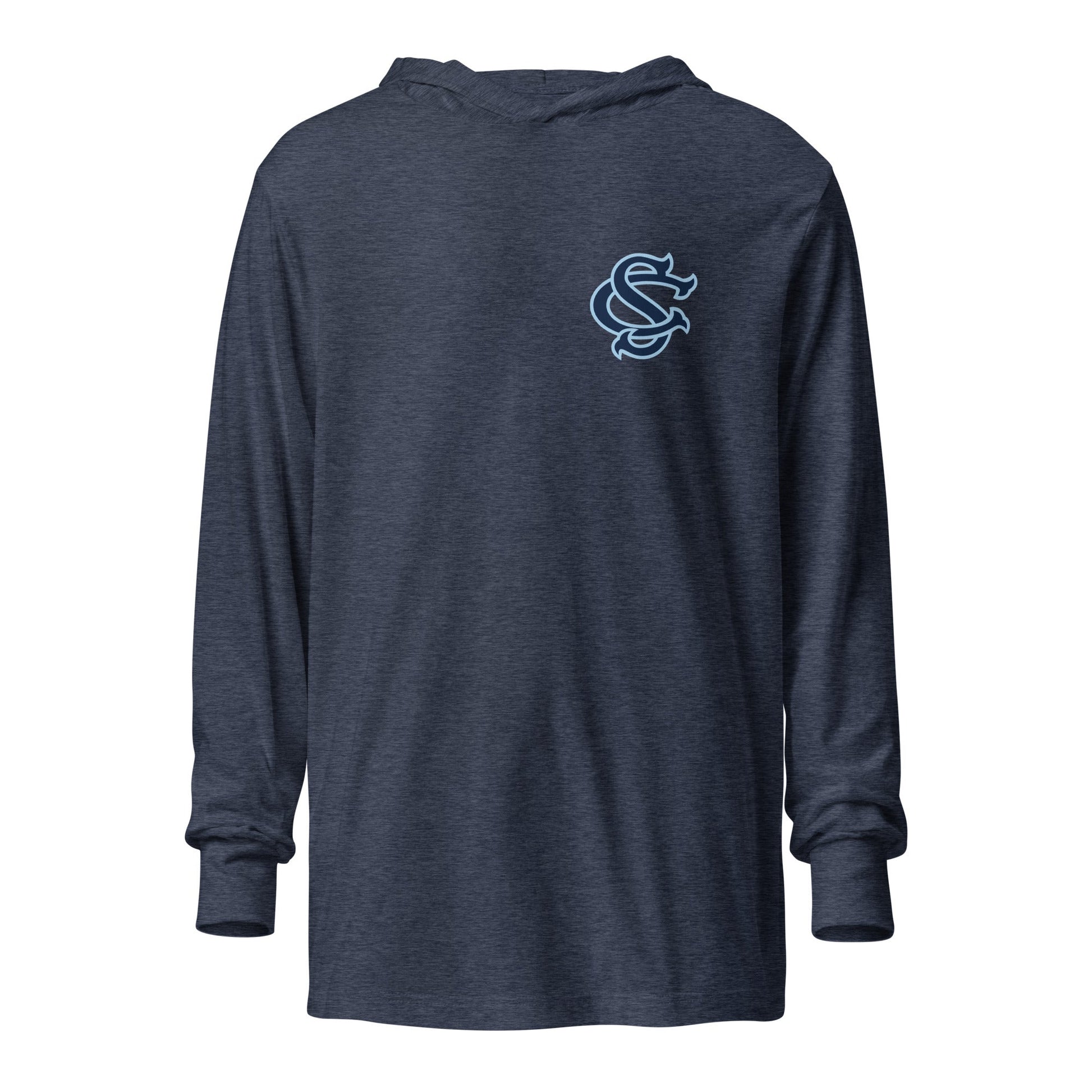Performance | Hooded Long Sleeve T Shirt | SCAA Thunder | SC Logo