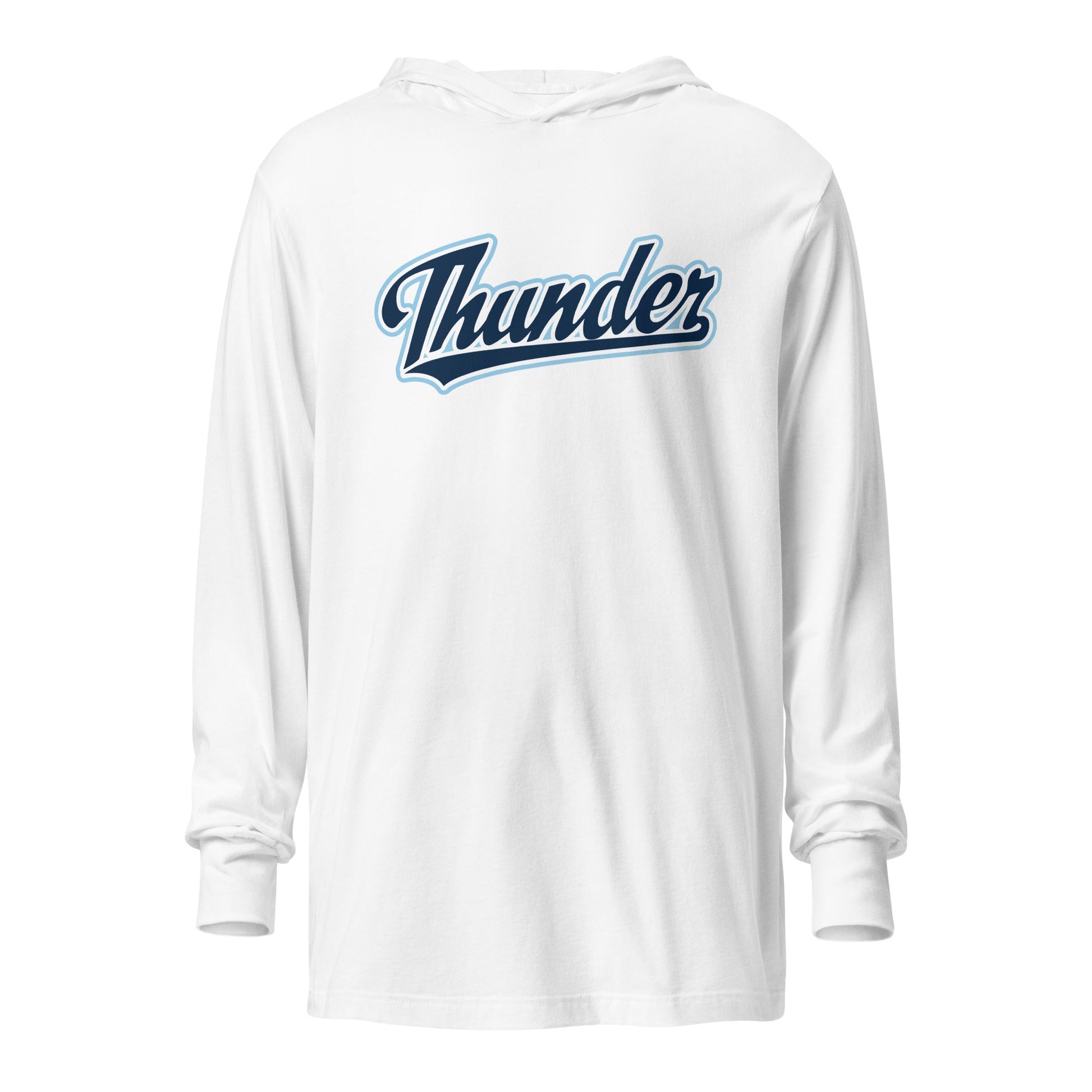 Performance | Hooded Long Sleeve T Shirt | SCAA Thunder | Script Logo