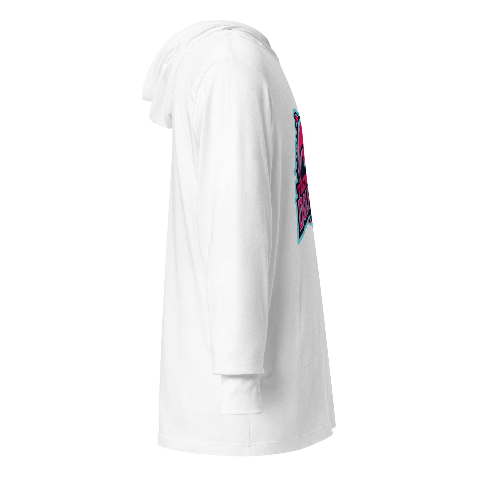 Performance | Hooded Long Sleeve T Shirt | SE Triumphant Dolphins | Dolphins Alternate Logo