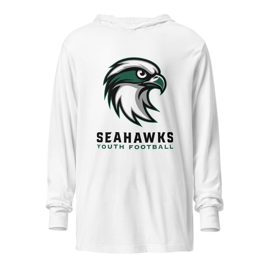 Performance | Hooded Long Sleeve T Shirt | Seahawks Youth Football