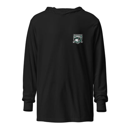 Performance | Hooded Long Sleeve T Shirt | Seahawks Youth Football | Shield Logo