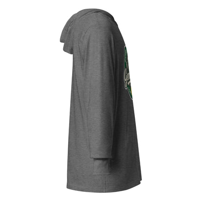 Performance | Hooded Long Sleeve T Shirt | Silver Valley Gemstones | Badge Logo