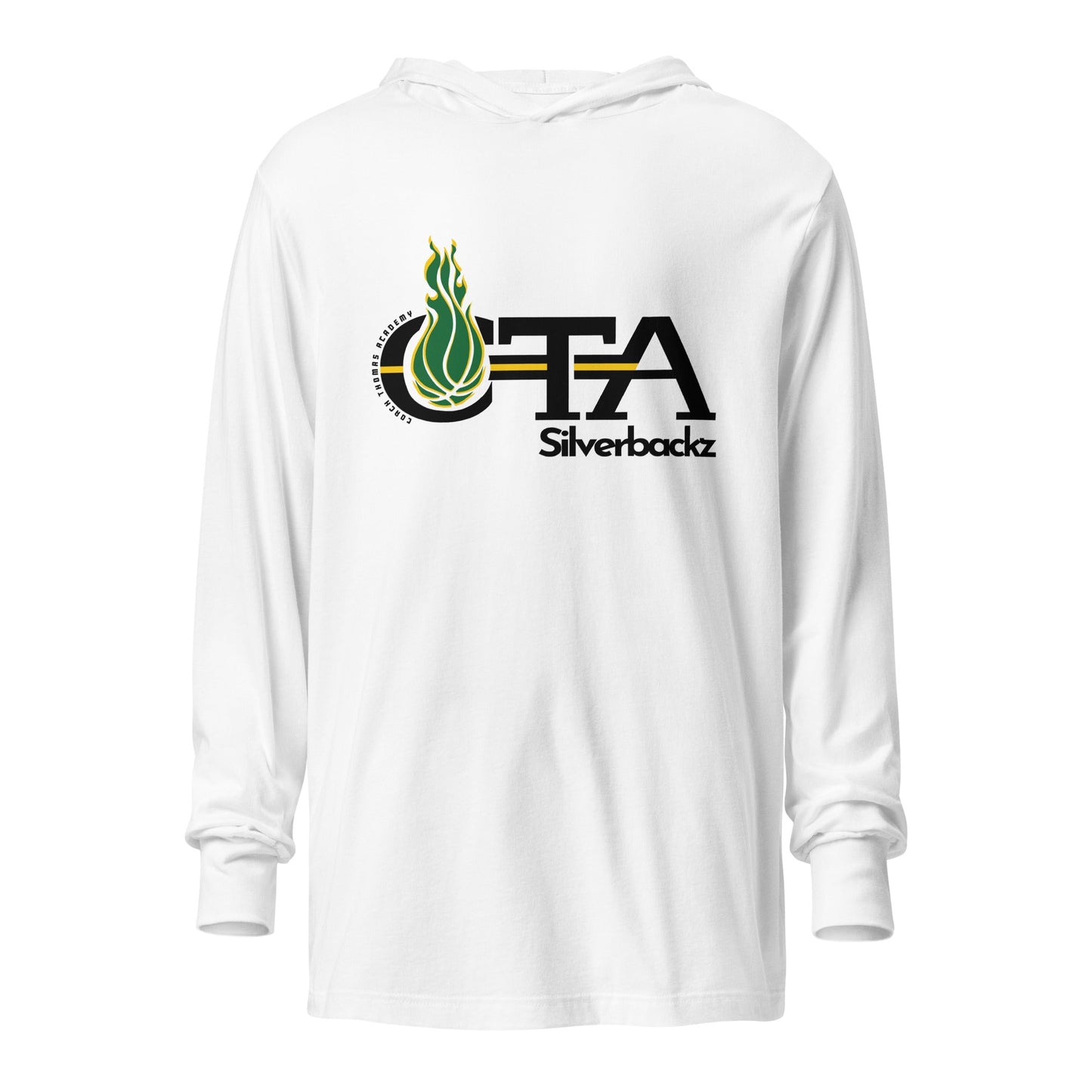 Performance | Hooded Long Sleeve T Shirt | Silverbackz Athletic Association LLC