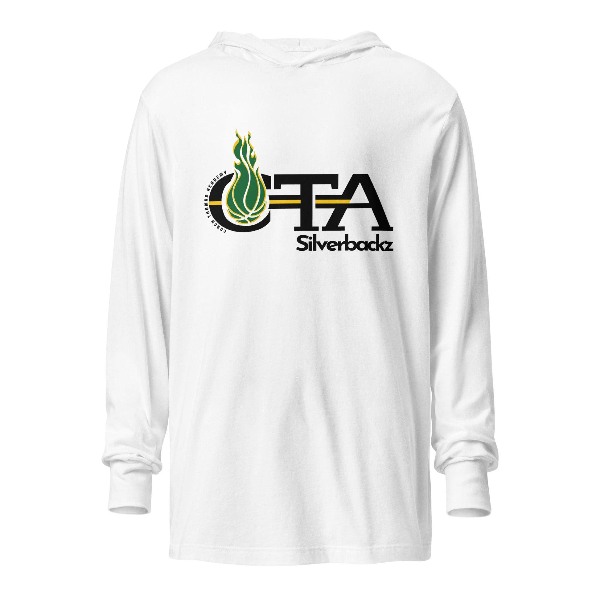 Performance | Hooded Long Sleeve T Shirt | Silverbackz Athletic Association LLC