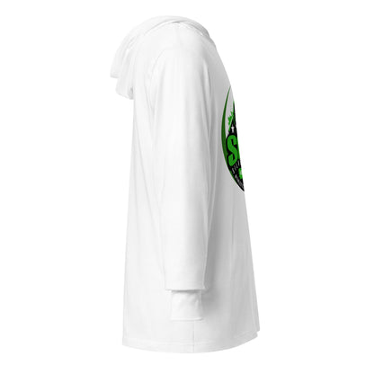 Performance | Hooded Long Sleeve T Shirt | Silverbackz Athletic Association LLC | Silverback Logo