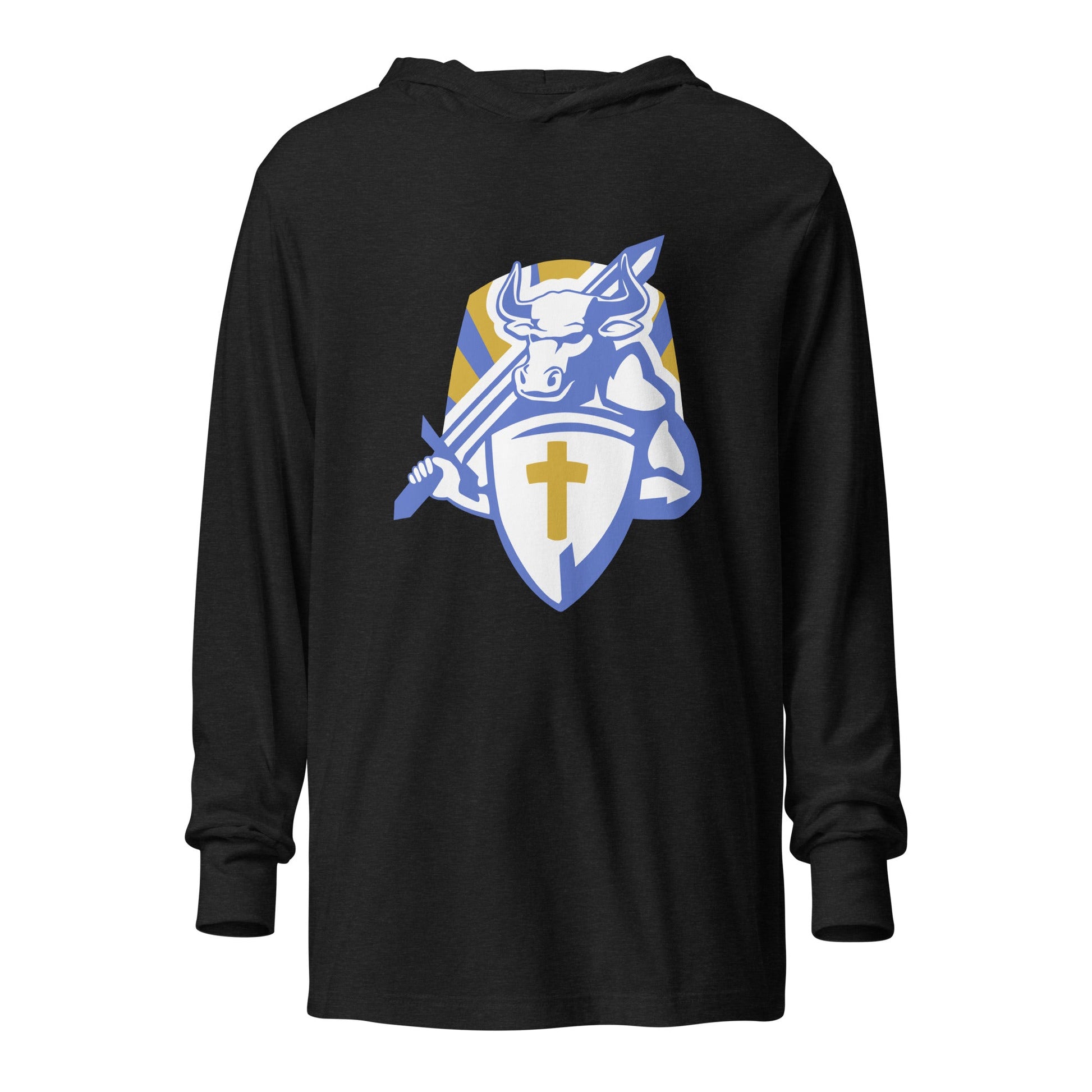 Performance | Hooded Long Sleeve T Shirt | SLVB | Emblem Logo