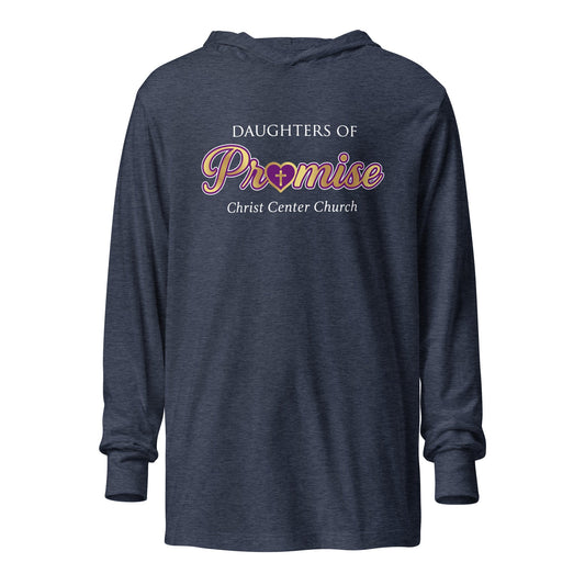 Performance | Hooded Long Sleeve T Shirt | Sons and Daughters of Promise, Inc. | Mark Logo