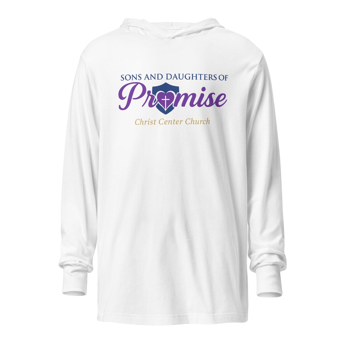 Performance | Hooded Long Sleeve T Shirt | Sons and Daughters of Promise, Inc. | Sons and Daughters Logo