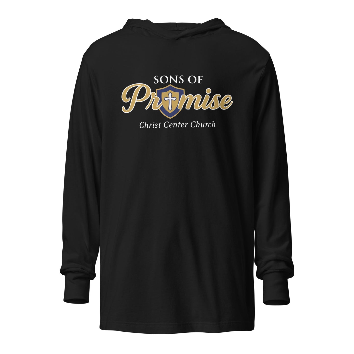 Performance | Hooded Long Sleeve T Shirt | Sons and Daughters of Promise, Inc. | Sons Logo