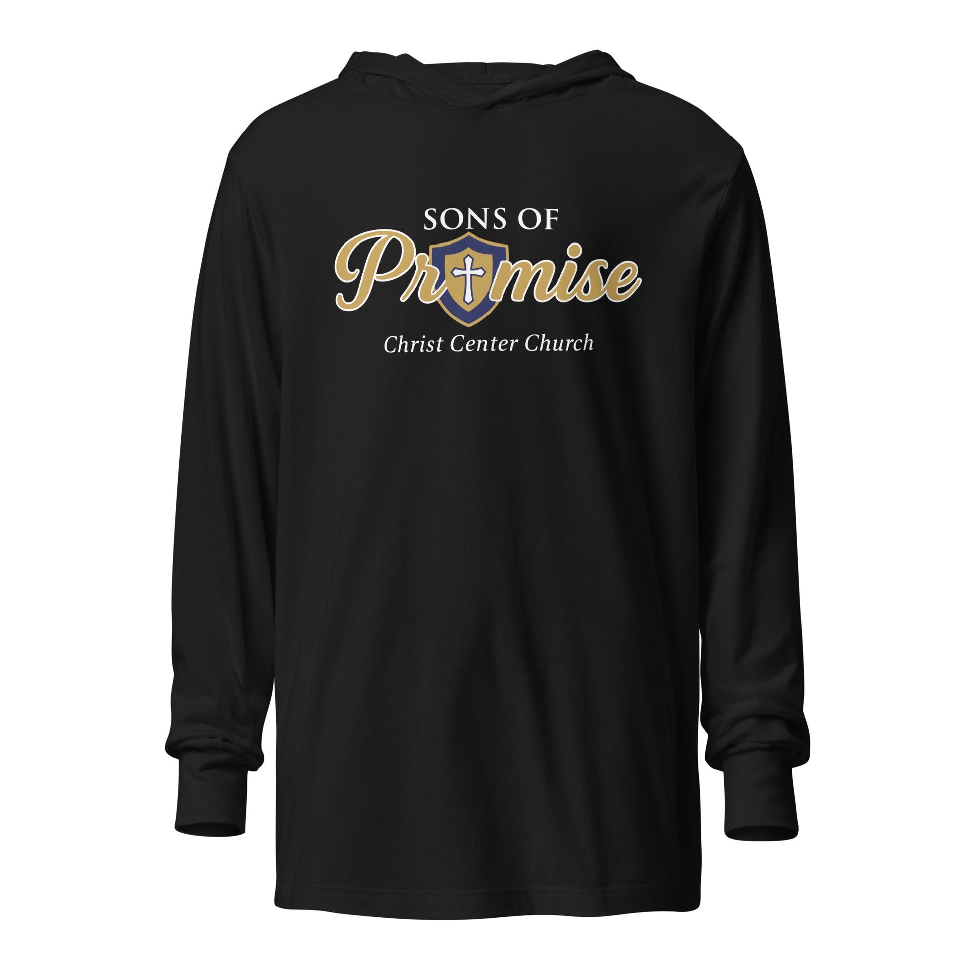 Performance | Hooded Long Sleeve T Shirt | Sons and Daughters of Promise, Inc. | Sons Logo