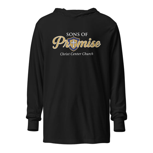 Performance | Hooded Long Sleeve T Shirt | Sons and Daughters of Promise, Inc. | Sons Logo