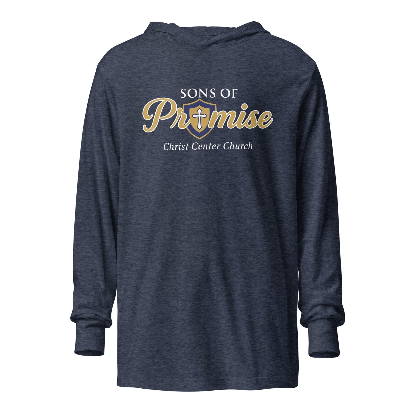 Performance | Hooded Long Sleeve T Shirt | Sons and Daughters of Promise, Inc. | Sons Logo