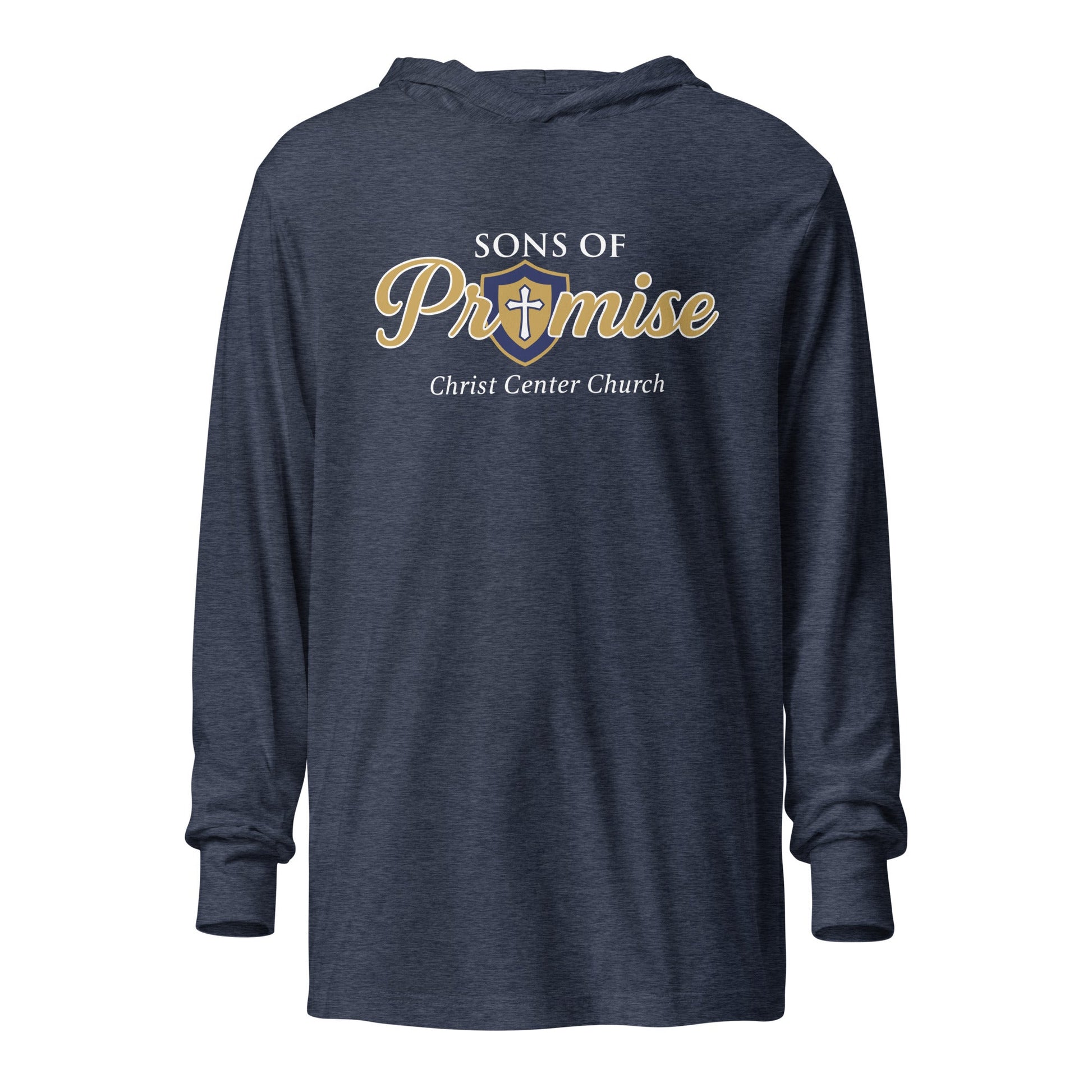 Performance | Hooded Long Sleeve T Shirt | Sons and Daughters of Promise, Inc. | Sons Logo