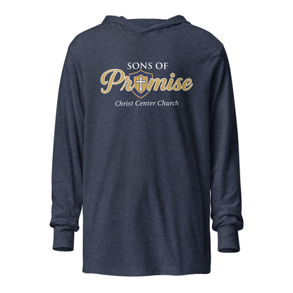 Performance | Hooded Long Sleeve T Shirt | Sons and Daughters of Promise, Inc. | Sons Logo