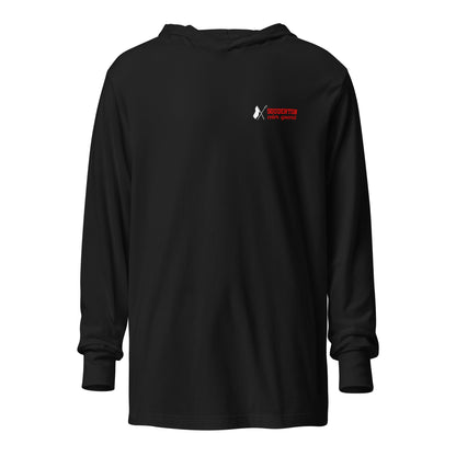 Performance | Hooded Long Sleeve T Shirt | Souderton Color Guard | Crest Logo
