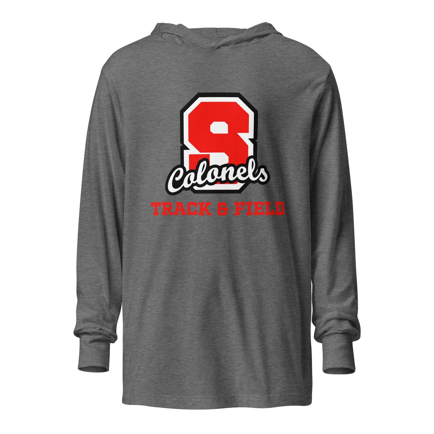 Performance | Hooded Long Sleeve T Shirt | South High Track | Block S Logo